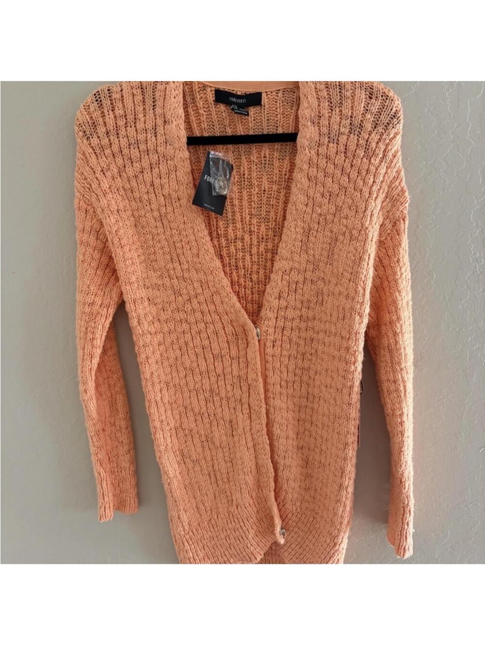 Forever 21 apricot Cardigan